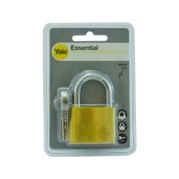 YALE 50MM BRASS PADLOCK