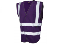 Leo Pilton W05-PR HI-VIS Vest Purple
