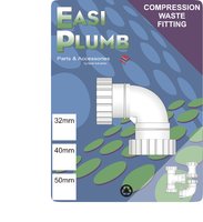 Easi Plumb 1 1/4" / 32mm 90&deg; Elbow