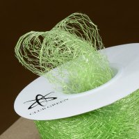Spider Web Net On Ribbon Lime - 3.8cm x 20m