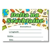 R&R A5 Reward Certificates - Dalta na Seachtaine Award (24)