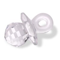 Acrylic Large Dummy Clear 4.5cm - Pack of 6