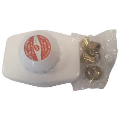 2e traps veiligheidsdrukreg. 37mbar Q :4kg/u