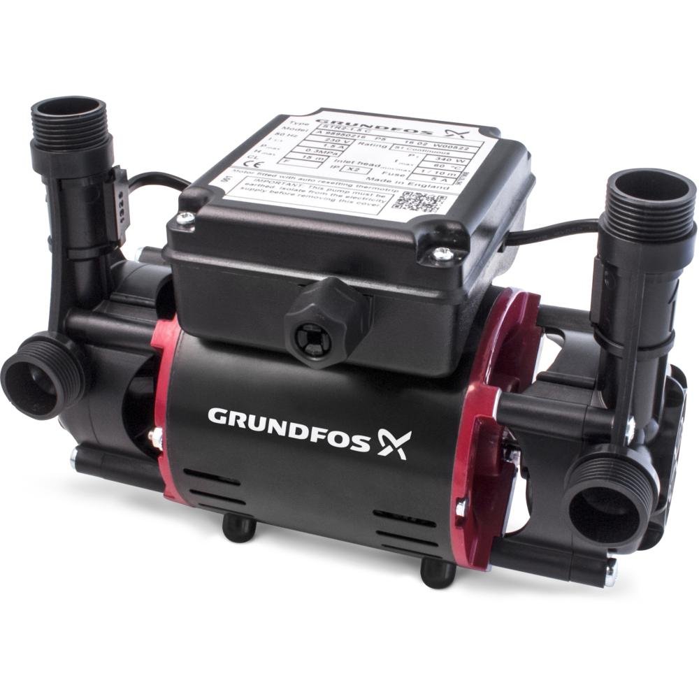 Grundfos 2 Bar Twin Shower Pump 151248 Topline Bolands Home, Garden, DIY & Build