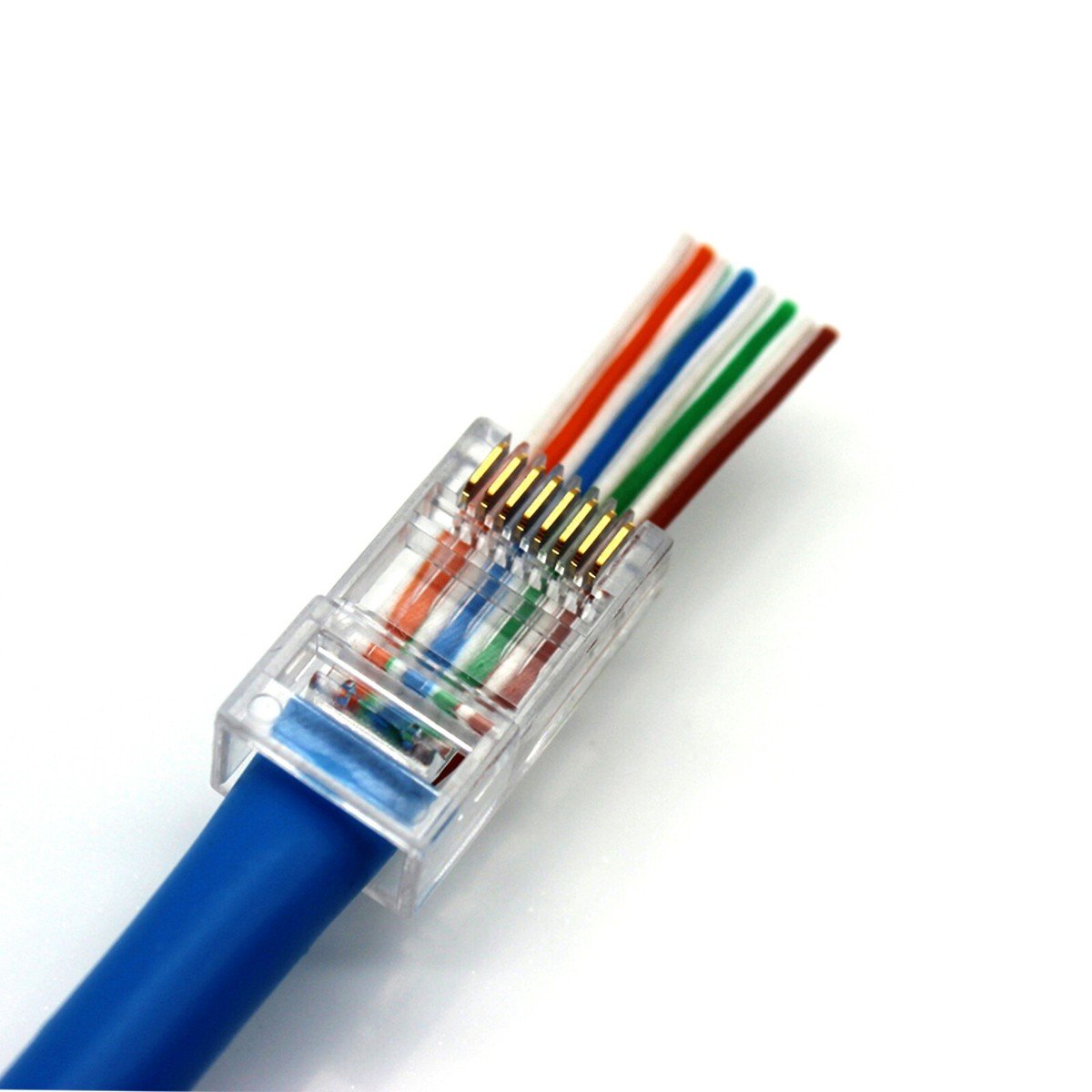 Cat6 RJ45 Easi Crimp Plugtop