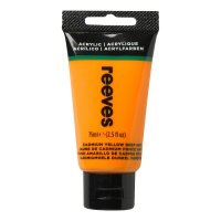 Reeves Fine Acrylic 75ml - Cadmium Yellow Dee