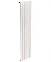 PIATTO FLAT TUBE DESIGNER RADIATOR VERTICAL 1800 X 452 SINGLE PANEL WHITE