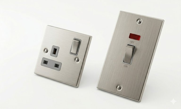 Stainless steel grey insert