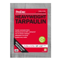Silver Tarpaulin 7.2 x 5.4 m