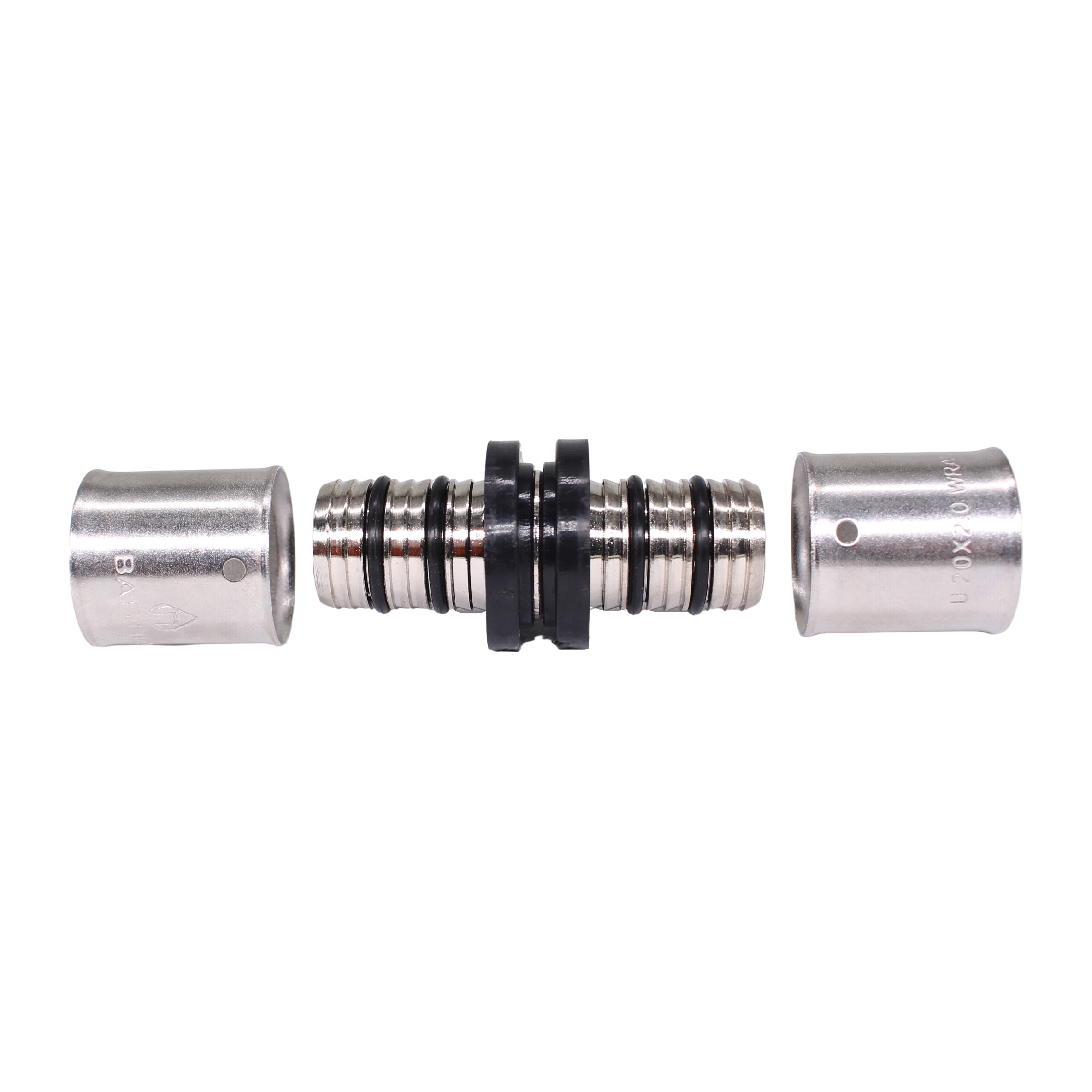 Tucker French S 25x25 Equal Straight Union Press Fitting ZL-KY101-S2525
