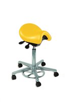 Bambach Standard Vinyl Saddle Stool Sunshine - DMI Dental Supplies Ireland - Next Day Delivery