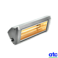 ATC ATCSIE2.2KW-SL Sienna Quartz Infrared Outdoor Heater 2.2kW Silver