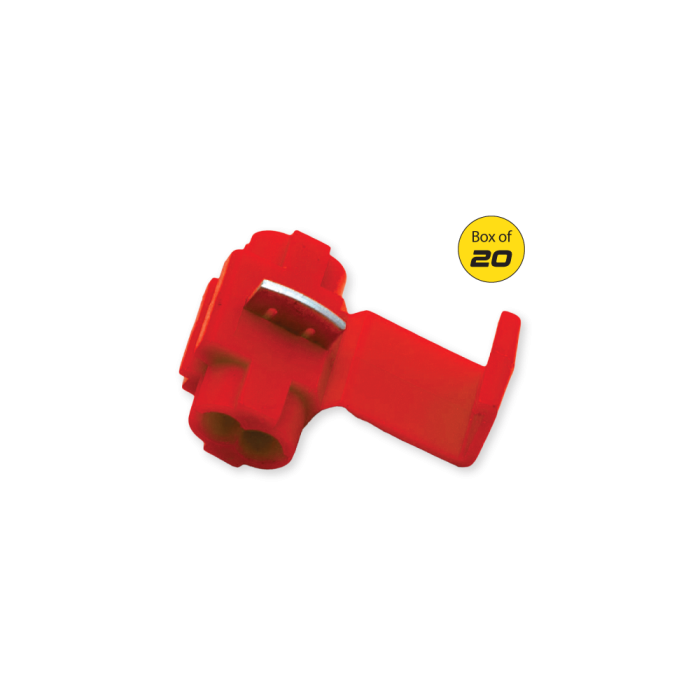 Red Scotch Lock Connector