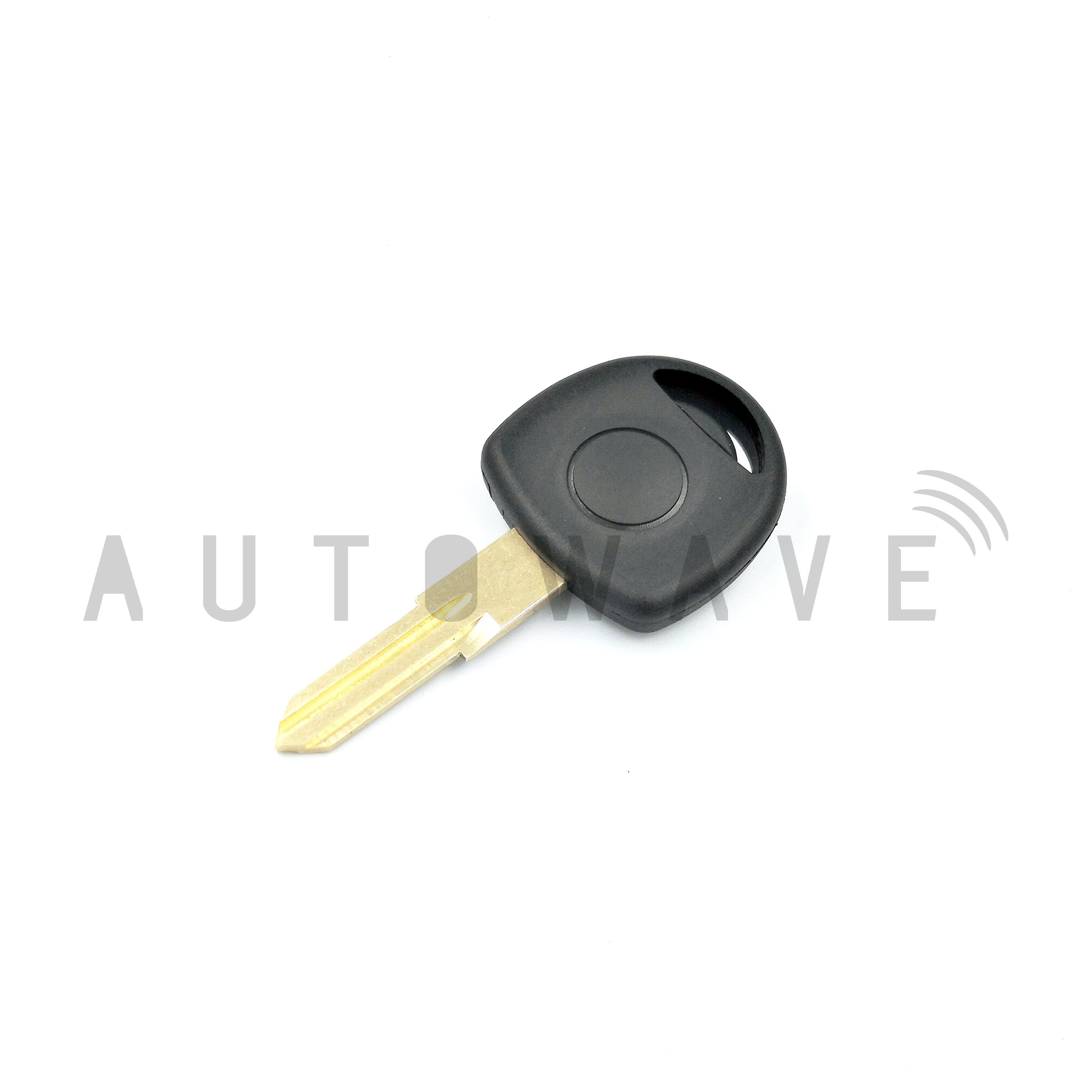 Vauxhall/Opel Black Manual Transponder Case with HU46 Blade