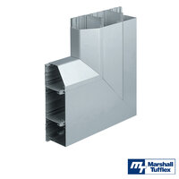 MT XL Aluminium 302 Flat Bend Up - Silver/Grey