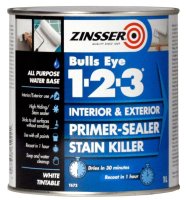 Zinsser Bulls Eye 1-2-3 Primer Sealer 1Ltr