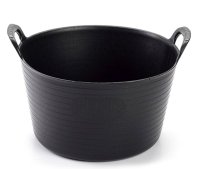 Forte Flexi Tub 56 Litre Black