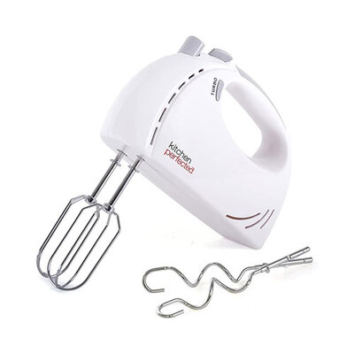 Lloytron 200w 5-speed Handheld Mixer - White | E5433W