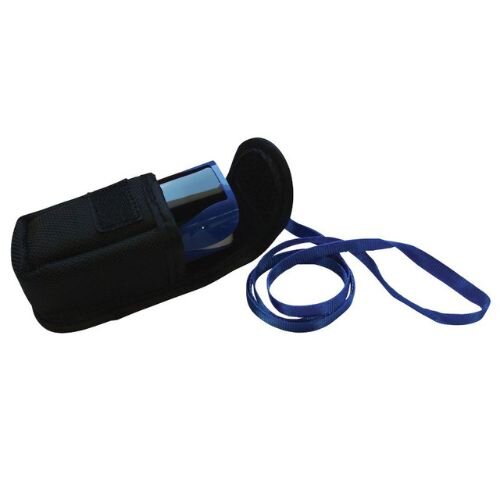 The blue Oximeter pulse comes in a carrier bag