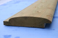 Loglap Barrel Board Imported & Treated 140 x 30mm 4.5 Metre