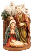 Nativity Set/Resin/Holy Family 4 1/2 inch   (89582)