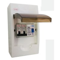 Consumer Unit
RCD25A , 2X 10A MCB