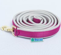 Dublin Padded Lead Rein Berry/Si
