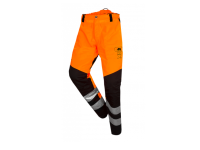 [341.8] Sioen 1RQ1 Hi-Vis Perthus Forestry Trousers Orange/Black