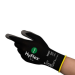 ANSELL HYFLEX PU COATED CUT 1 GLOVE, PAIRBLACK/GREY