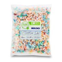 Moldex SPARK PLUGS REFILL PACK (500 pairs of earplugs in a refill bag) 35 dB