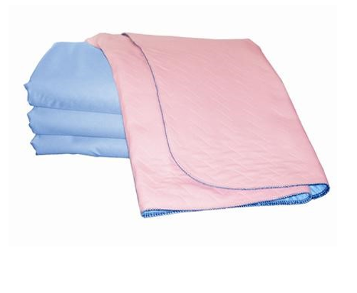 Protective bed pads which are reusable and washable