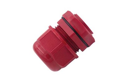 EVOLEC 20mm PVC PG GLAND c/w LOCKNUT, RED     ( BOX 42/1260 ) | AG20R/V2