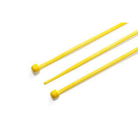 KCT200-4-8Y | Yellow Cable Tie 200mm x 4.8mm Pack of 100