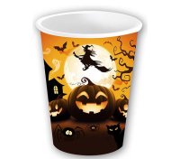 Box 6 Pumpkin Glasses 355 Ml 11cm