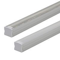 ANSELL 2 Metre Straight Aluminium Profile c/w Covers & Fixings