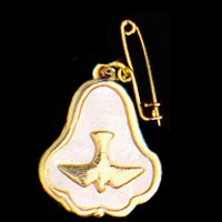 Confirmation Pearl Brooch   (F1783)