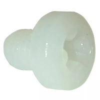 Crossed Pan Head Screw M6 X 30.0mm Nylon 6.6 Natural