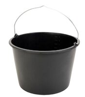 Fortis Builders Bucket 20ltr Black