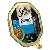 Sheba Cat Foil Tray Sauce Collection Tuna 85g x 22