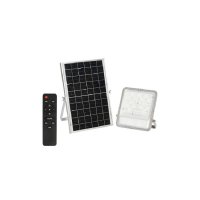 Ener-J 200W LED Floodlight Outdoor with Solar Panel, IP65, 1100l