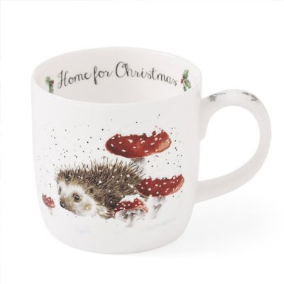Wrendale Christmas Mug - Home For Christmas