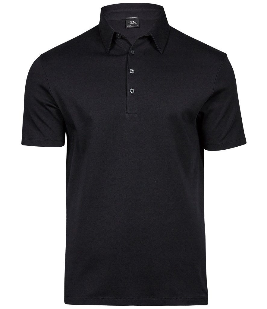 TEE JAYS PIMA COTTON INTERLOCK POLO