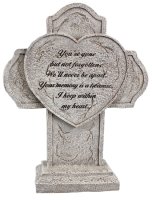 Resin Grave Cross/12 1/2 inch Standing   (48404)