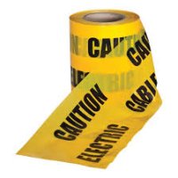 "Electric Cables Underground" 365Mtr Warning Ribbon