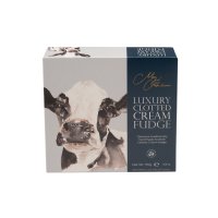 Meg Hawkins Friesian Cow carton of clotted cream fudge 12x170g