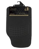 JVL Luxury Linear Rubber Car Mat 4PCS