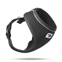 Curli Vest Dog Harness Clasp Air-Mesh Black