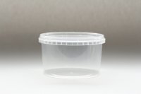 565ml Plastic Pot - Tamper Evident Lid