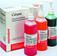 Septodont Calypso Mouthwash - 3 x 500ml Raspberry Next Day Delivery from DMI - Ireland's Leading Professional Dental Supplier - ROI: 01 427 3700 | NI: 028 9260 1000