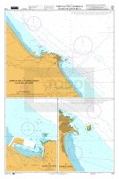 ADMIRALTY Chart - 1798 Ports on the Caribbean Coast of Costa Rica
